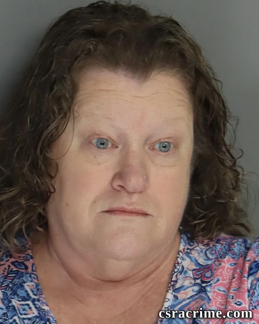 Pamela Hair booking photo