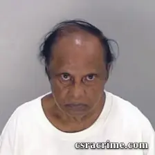 Parmanand Sookraj booking photo