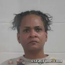 Pasha Huff Diallo booking photo