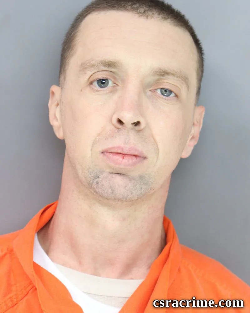 Pete Sherlock booking photo