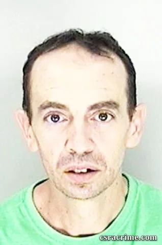 Pete Sherlock booking photo