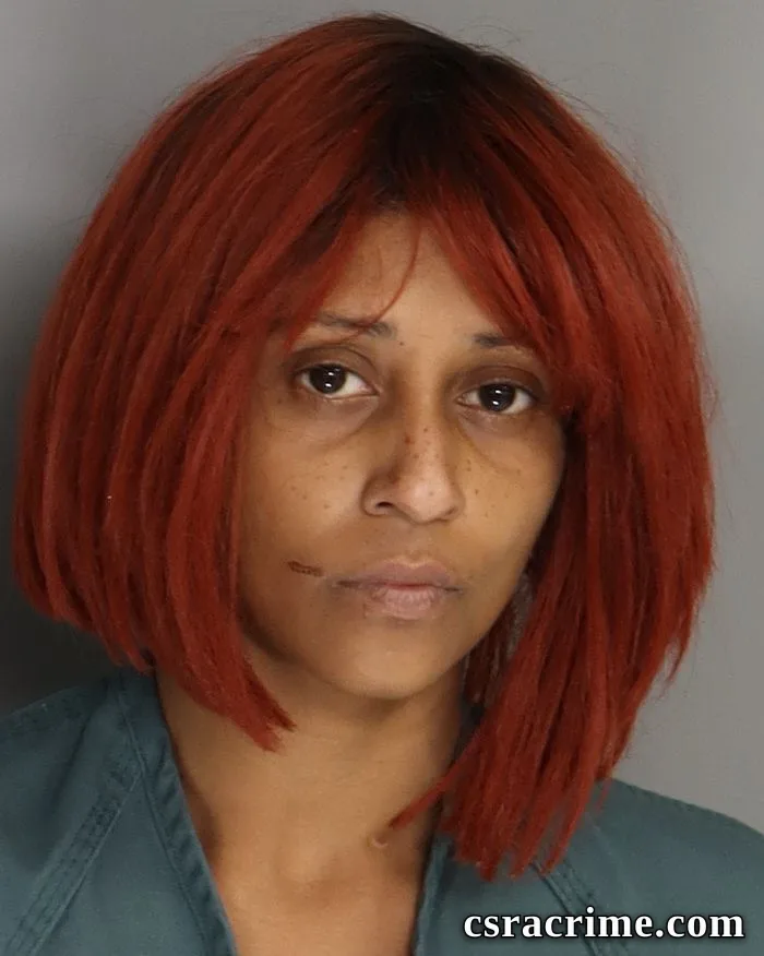 Porsha Hunter booking photo