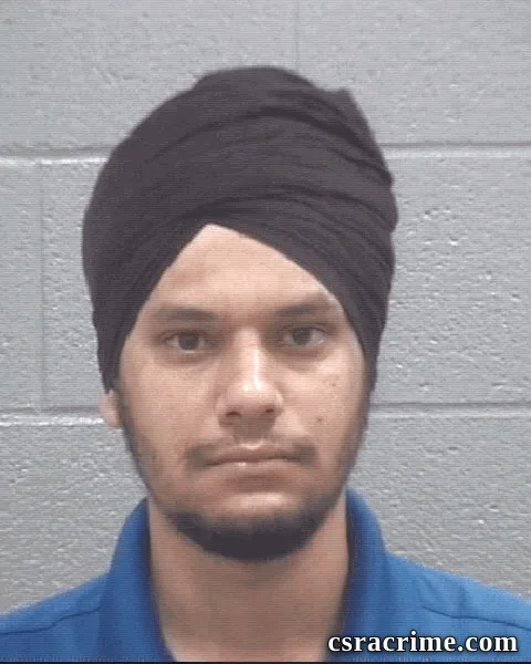 Prabhjot Singh booking photo