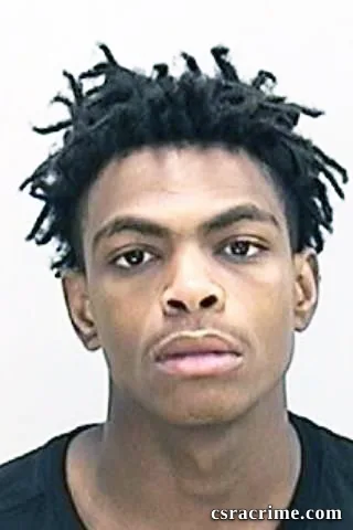 Quantavious Franklin booking photo