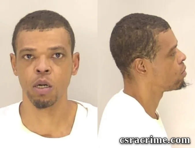 Racardo Antonio Robinson booking photo
