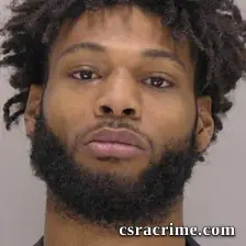 Racardo Lavert, Jones JR booking photo