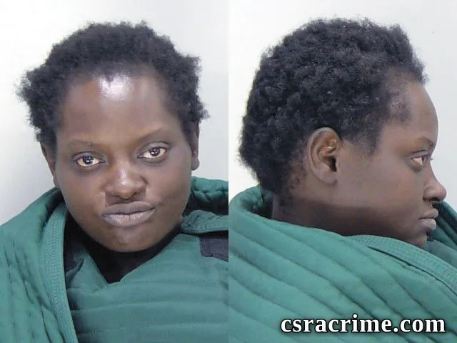 Rachelle Butler booking photo