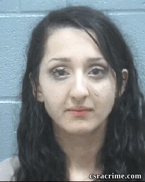 Rangina Barechzai booking photo