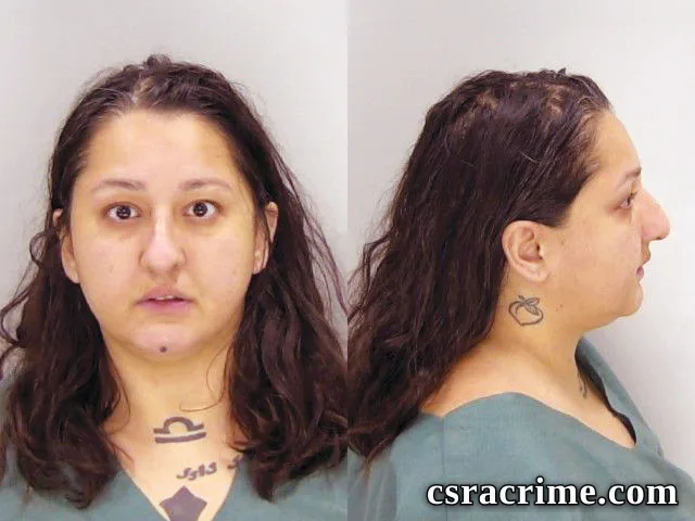 Rangina Barechzai booking photo