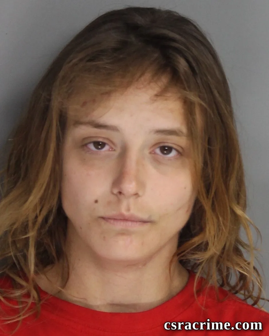 Raven Becker booking photo