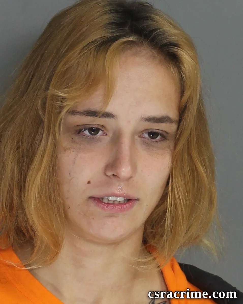 Raven Becker booking photo