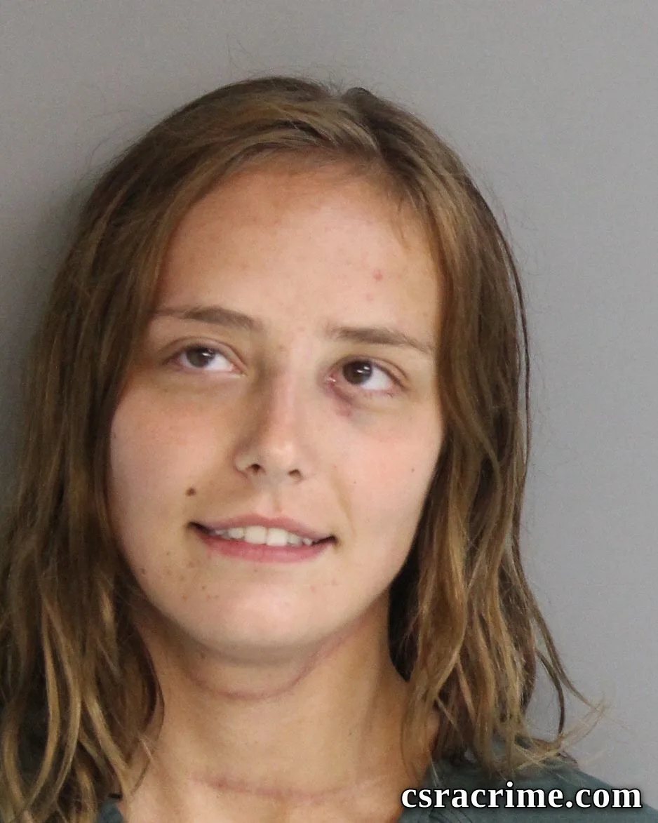 Raven Becker booking photo