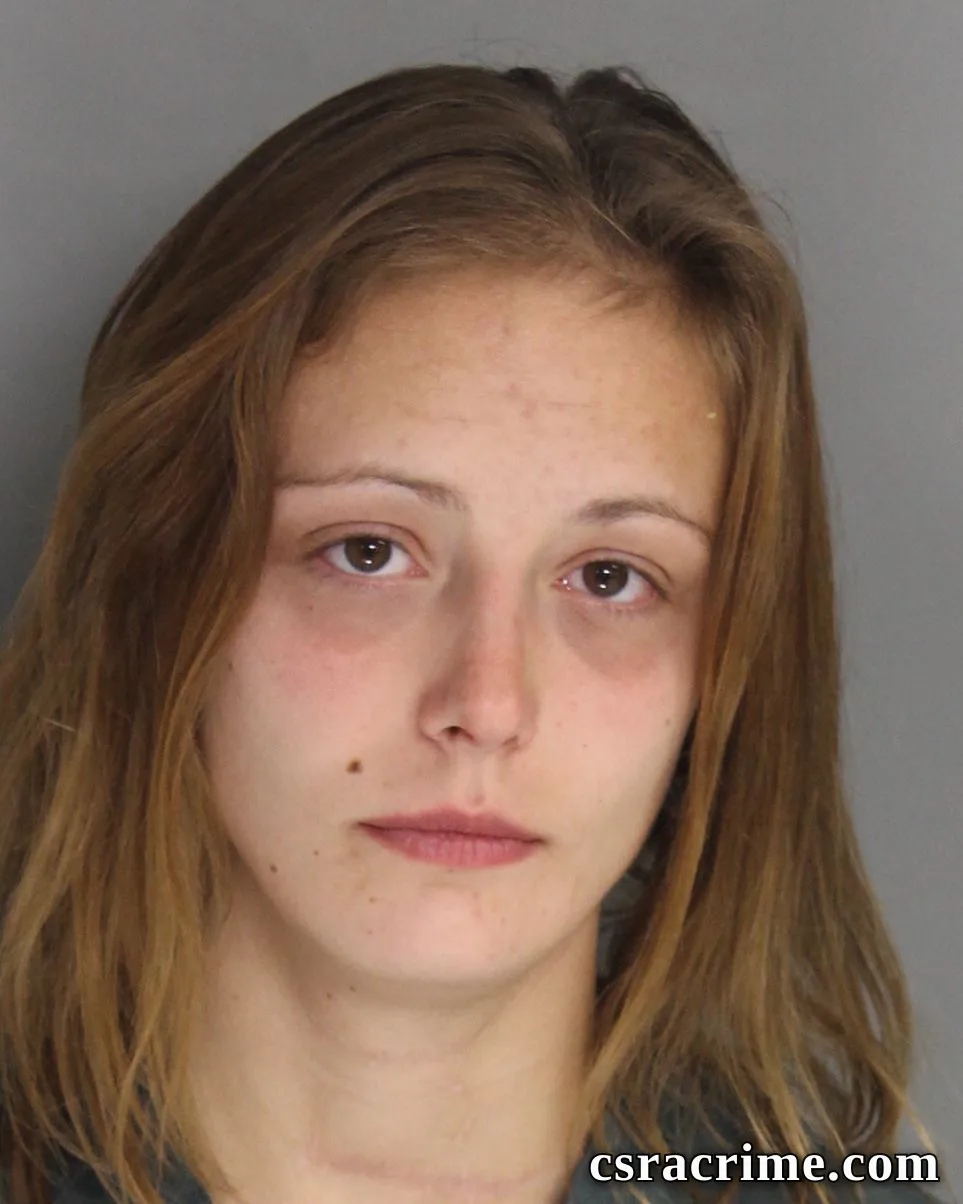 Raven Becker booking photo