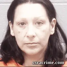 Rebecca Snowden booking photo