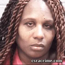 Rekesha Butler booking photo