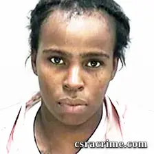 Rekora Thompson booking photo