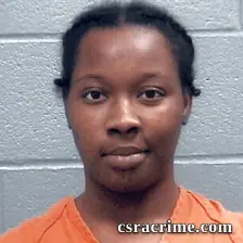 Richelle Holmes booking photo