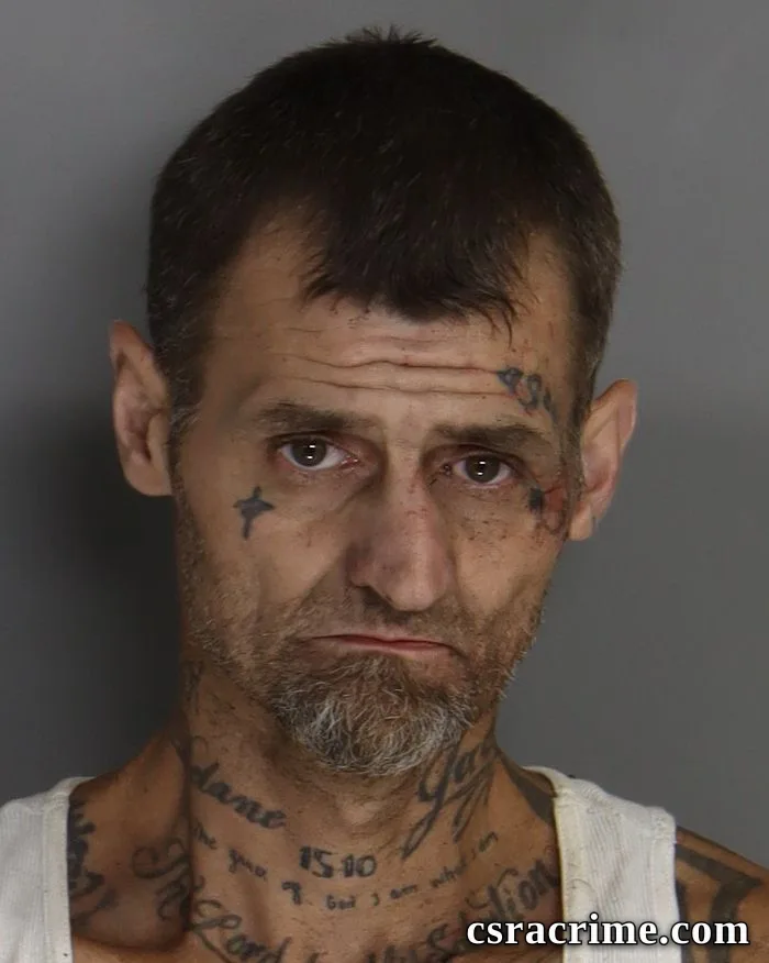 Rickie Craig JR booking photo