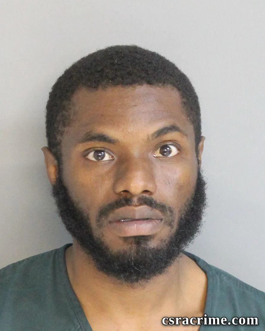 Rishawn Dunbar booking photo