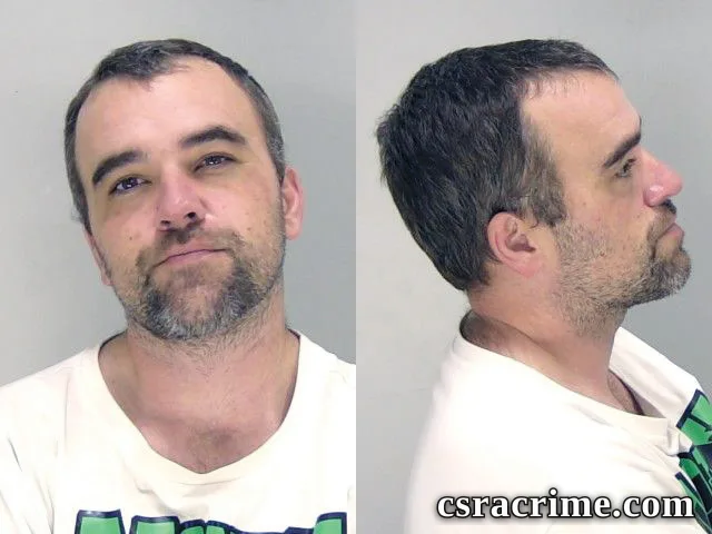 Robbie James booking photo