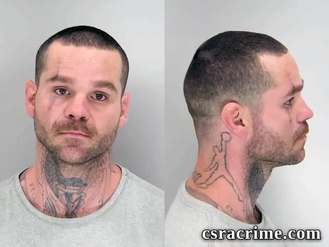 Robbie Newton booking photo