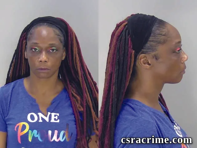 Rochelle Evans booking photo