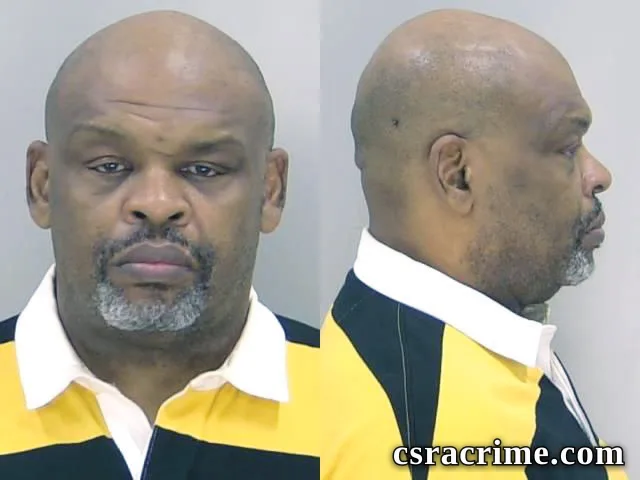 Rodagus Thomas SR booking photo