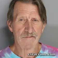 Russell Johnson booking photo