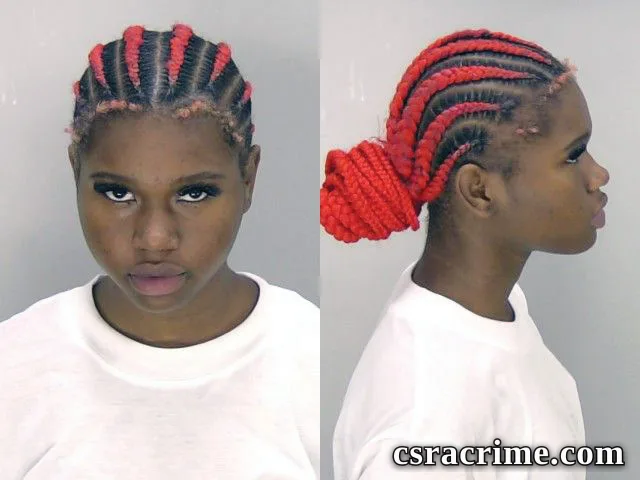Samari Moore booking photo