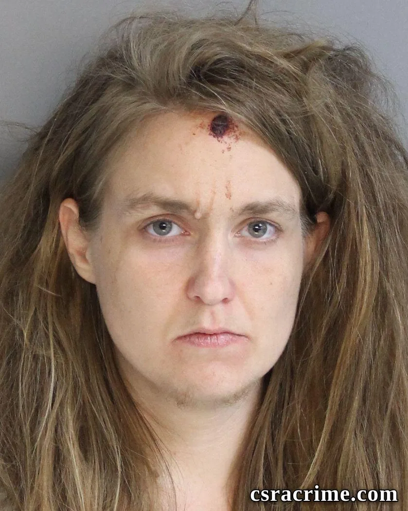 Samantha Hearn booking photo