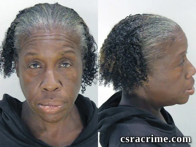 Sandra Holmes booking photo