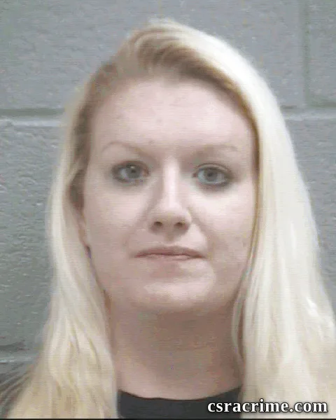 Sarah Jordan booking photo