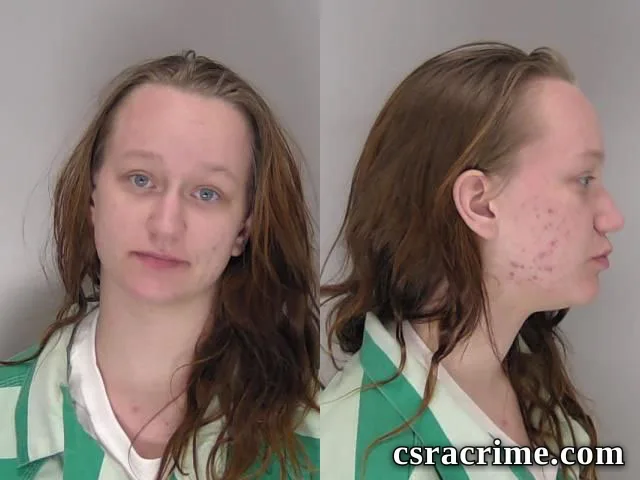 Savannah Piazzi booking photo