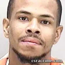 Saxxon Vance booking photo