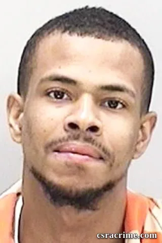Saxxon Vance booking photo