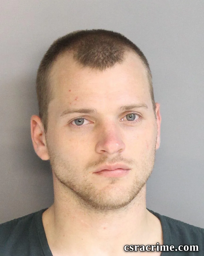 Seth Spell booking photo
