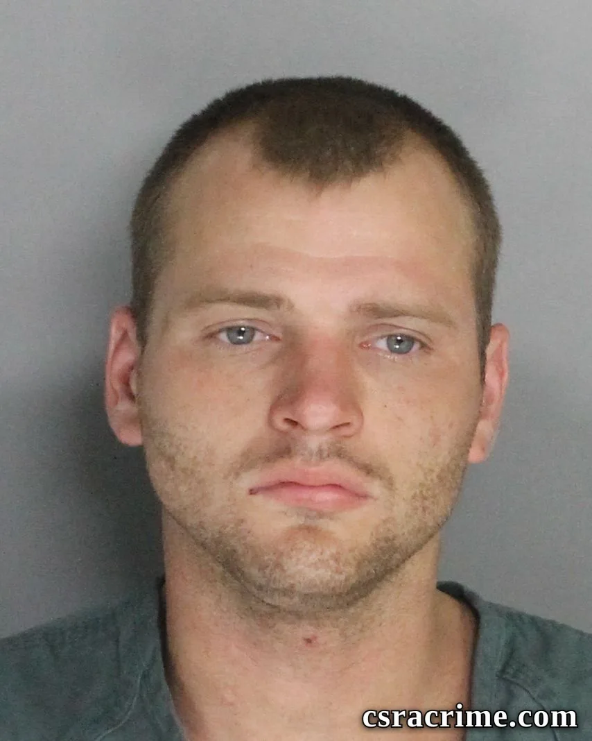 Seth Spell booking photo