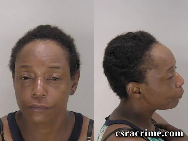 Sevina Walker booking photo