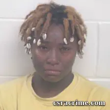 Shakenya Nicole Jordan booking photo