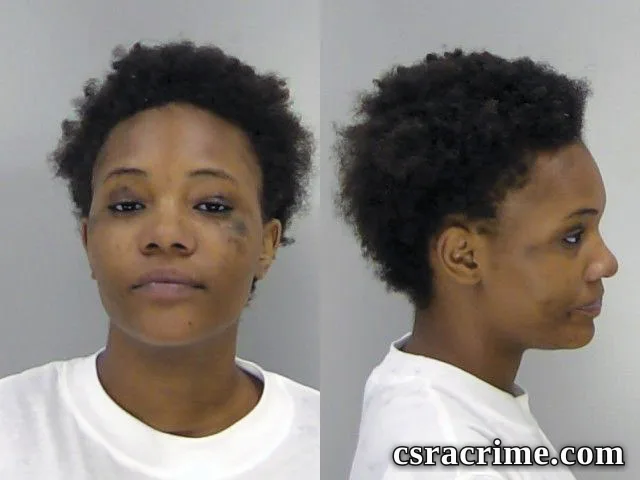 Shakirah Lewis booking photo