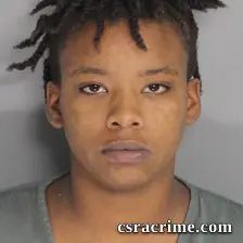 Shania Williams booking photo