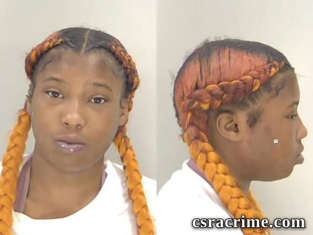 Shaniya Dantignac booking photo