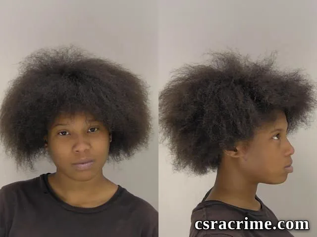 Shaniya Dantignac booking photo