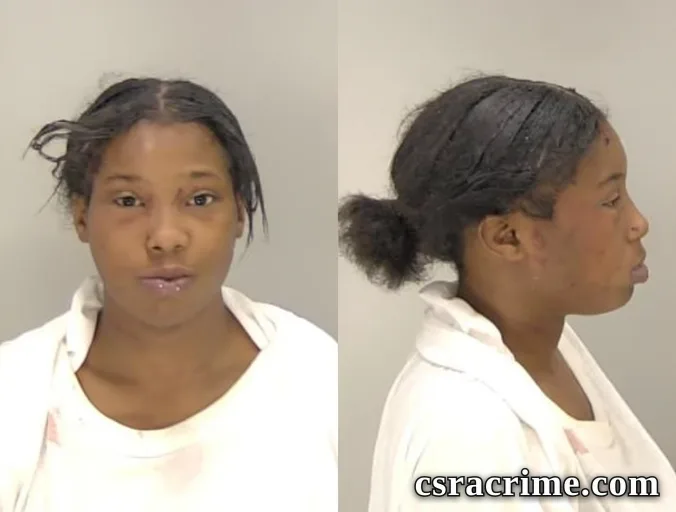 Shaniya Victoria Dantignac booking photo