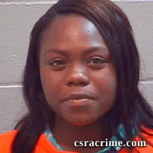 Shantia Holman booking photo