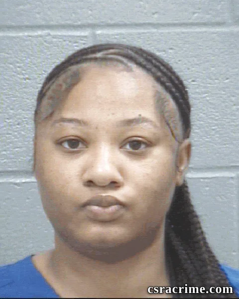 Shanyah White booking photo