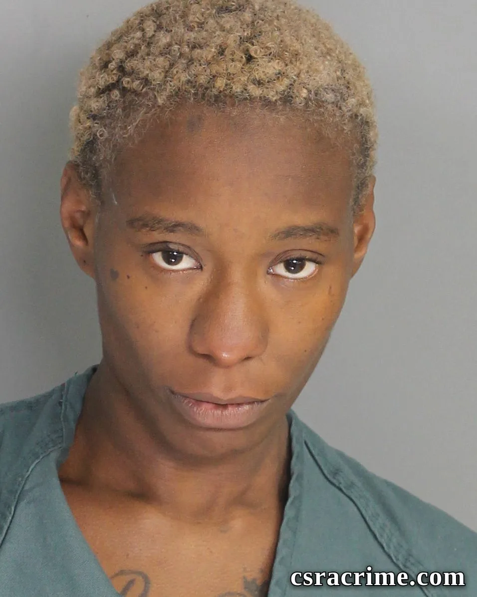 Shaquila Carter booking photo