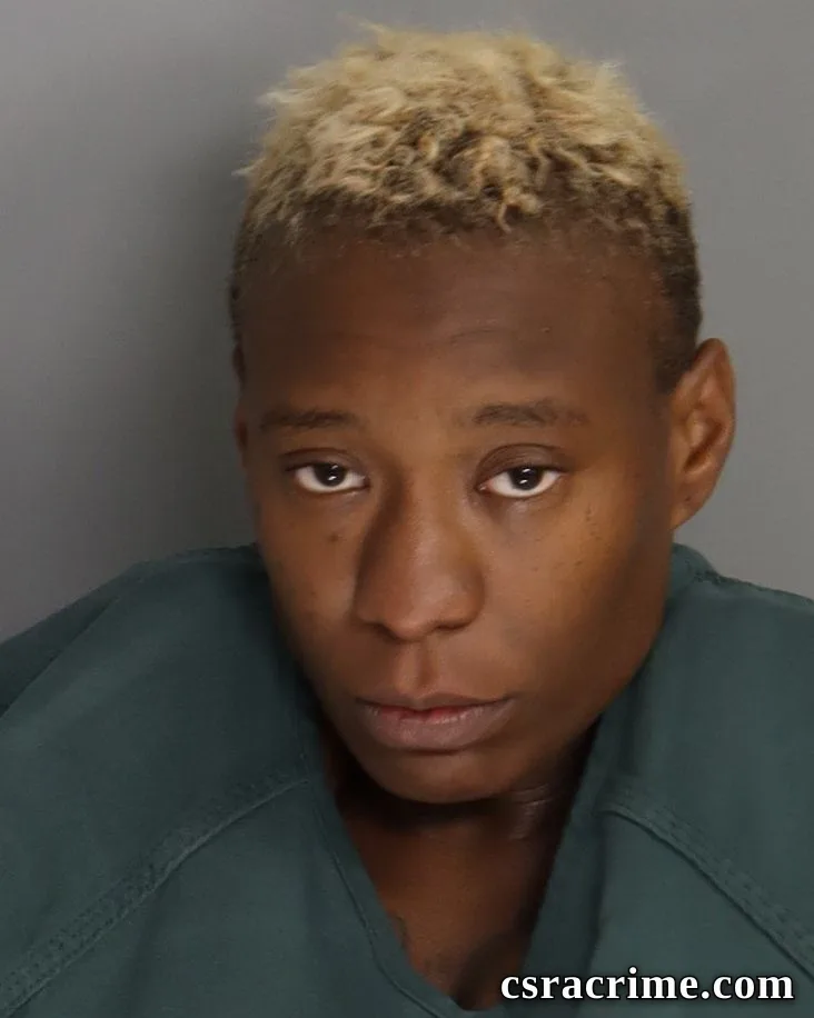 Shaquila Carter booking photo