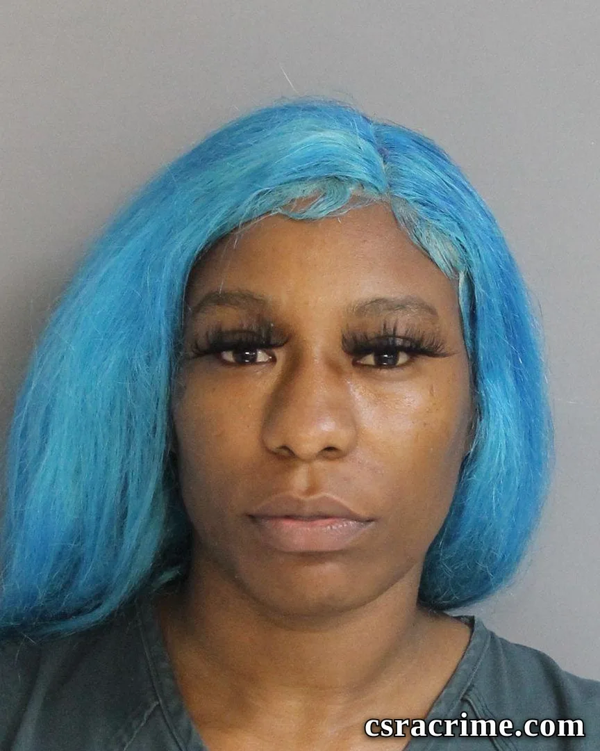 Shaquila Carter booking photo