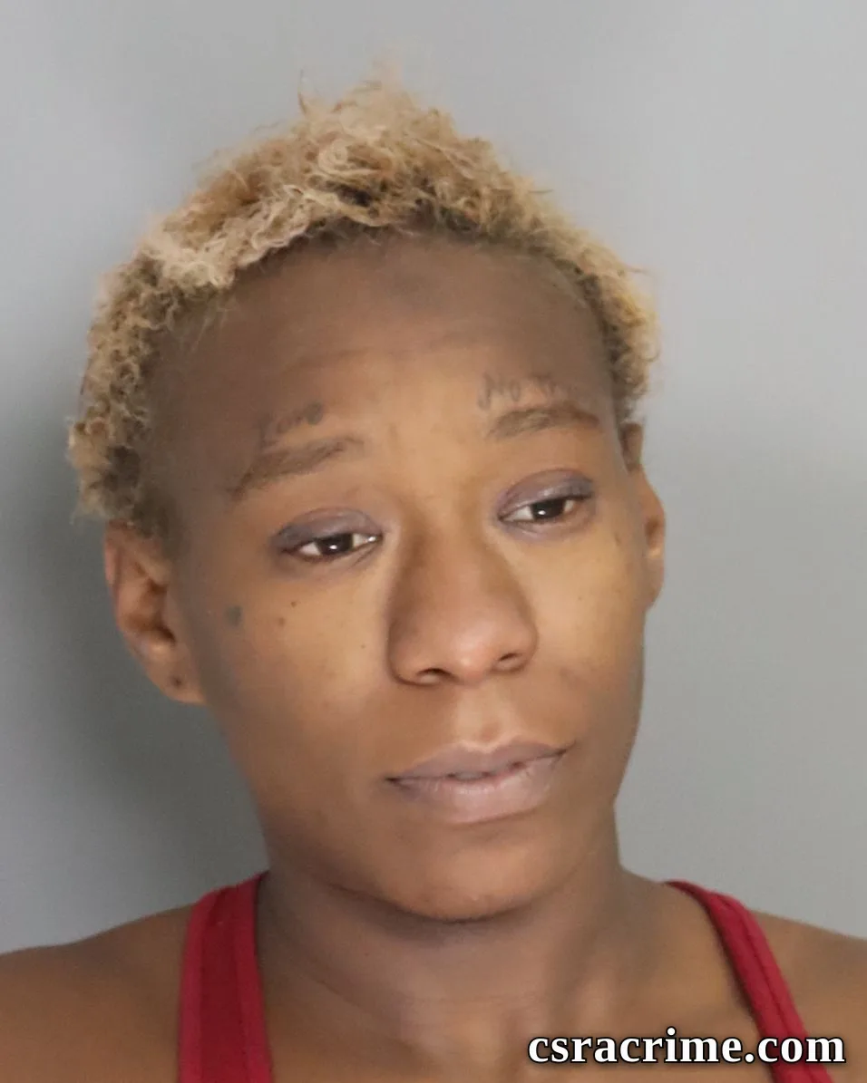 Shaquila Carter booking photo